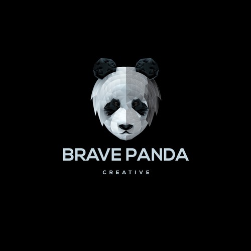 logo for brave panda