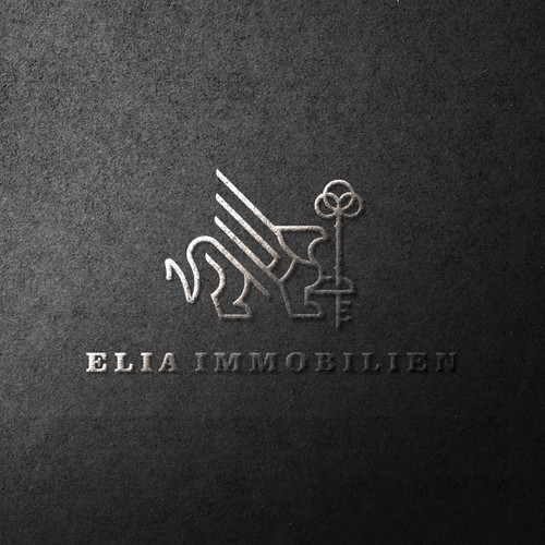 Kreativ-elegantes-Logo für Immobilienvermietung