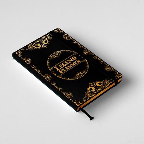 Cover design for a day planner