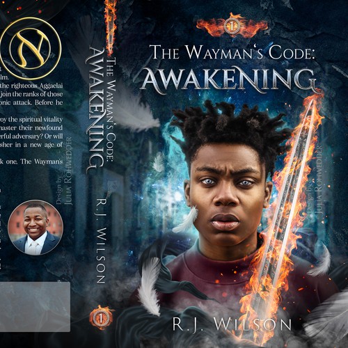 The Wayman's Code: Awakening | Fantasy Book Cover 