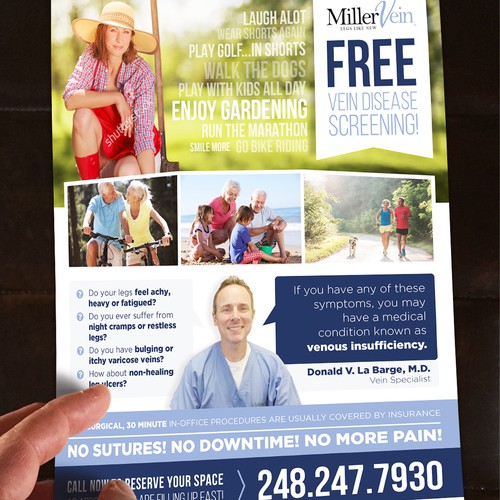 Flyer for MillerVein