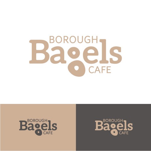 Fun logo for Borough Bagels Cafe