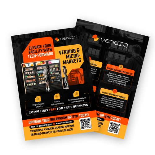 Food & Drink vending flyer