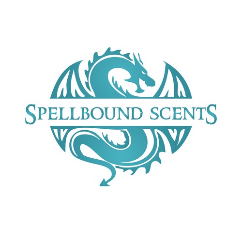 Mystical logo created for a perfume product