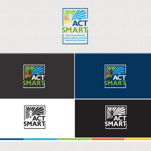 Develop the ACT SMART logo for autism collaborative group