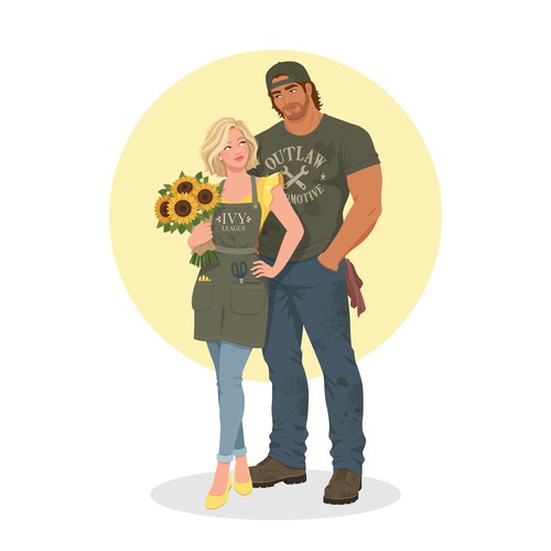 Character illustrations