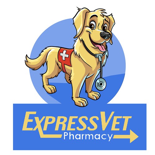 Veterinary pharmacy mascot
