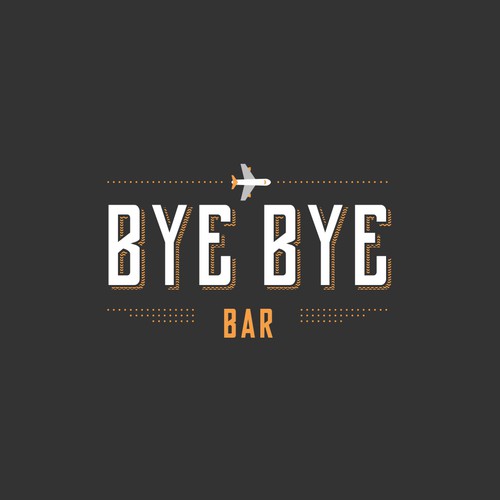 Logodesign für BYE BYE Bar in Zürich