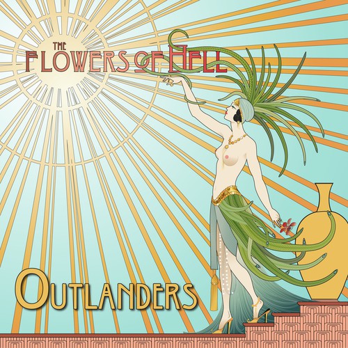 Art nouveau inspired cd cover
