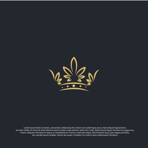 logo concept for royal greens