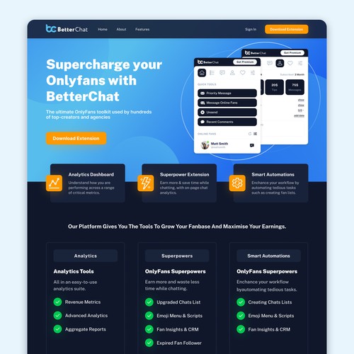 Landing Page