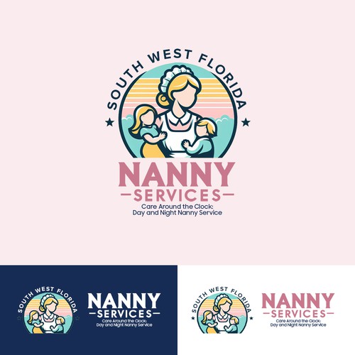 Nanny Services Logo Concept