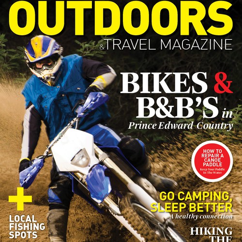 Help OTTAWA OUTDOORS & TRAVEL MAGAZINE with a new book or magazine design