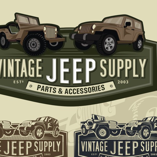 Vintage Jeep Supply needs a new logo