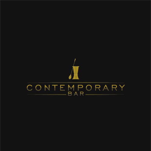 Contemporary Bar Logo 