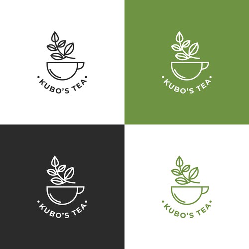 Logo concept for tea brand