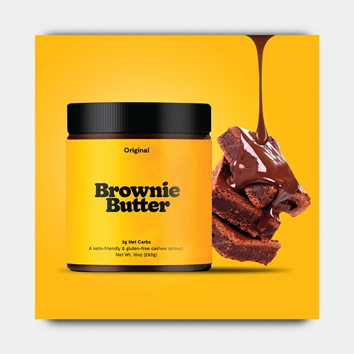 Design Mouth Watering Advertisements For A Brownie Butter