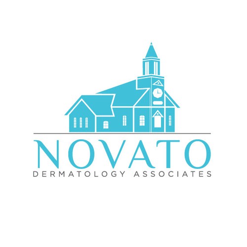 Design a professional logo for Novato Dermatology Associates' new building