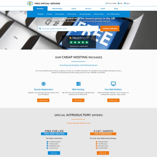 Website design