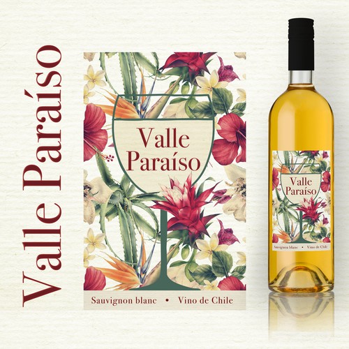 label for white wine