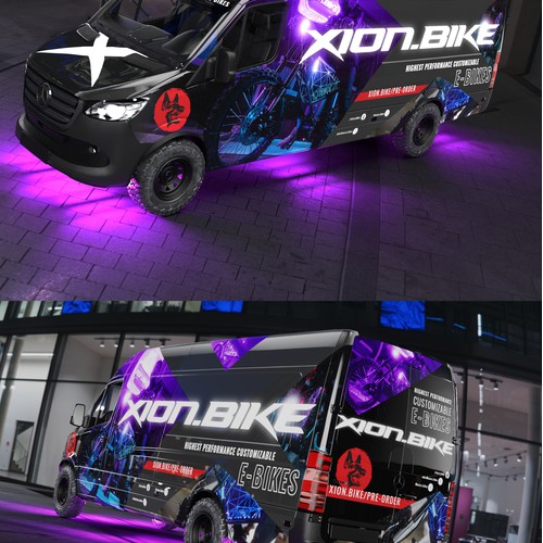 Van wrap - ebike company