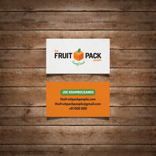 The Fruit Pack People - Logo & Business Card