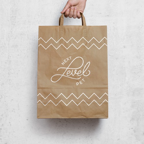 Custom Vintage Hand-Lettering for Next Level Pet