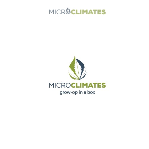 Legal cannabis startup logo