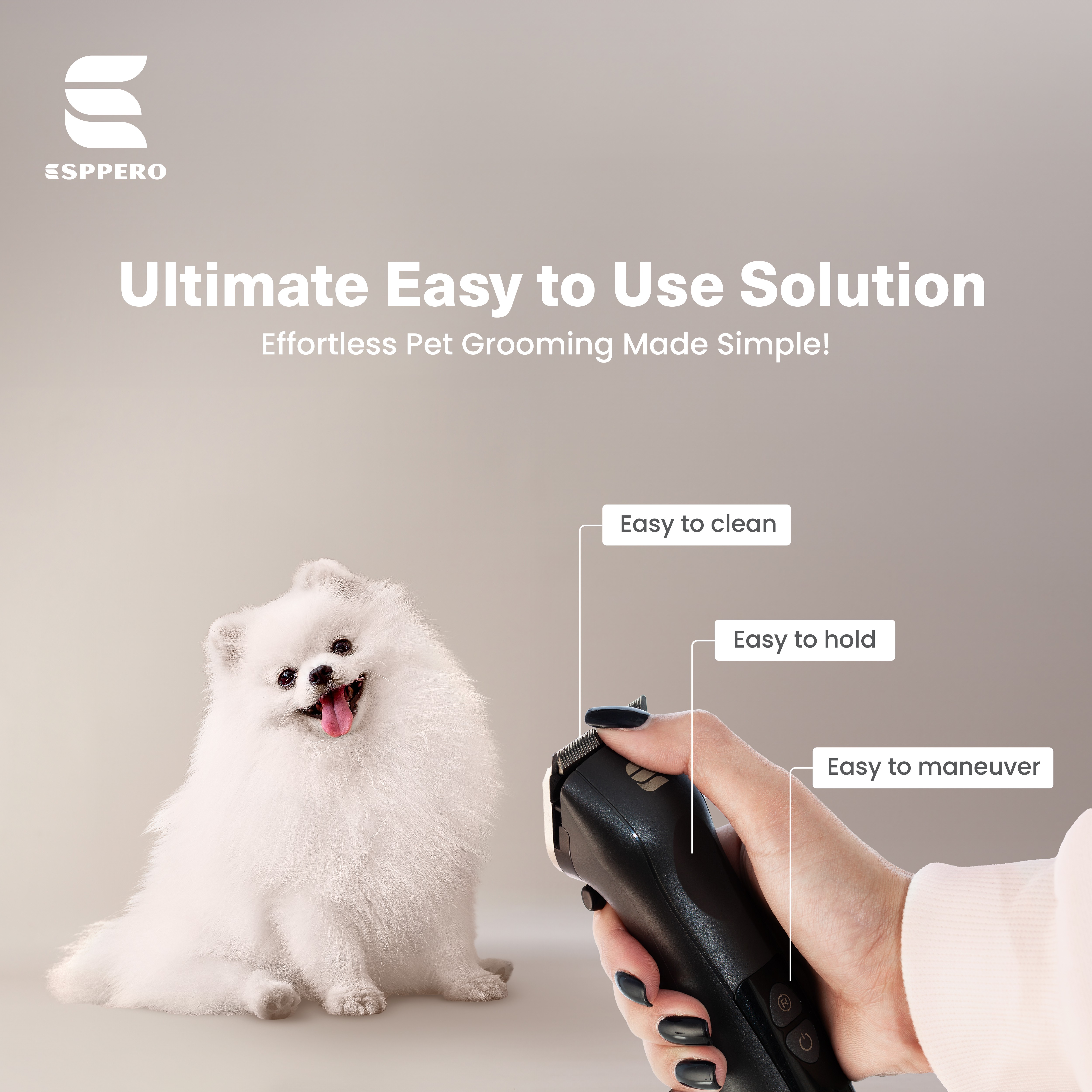 Esppero - Easy to use banner