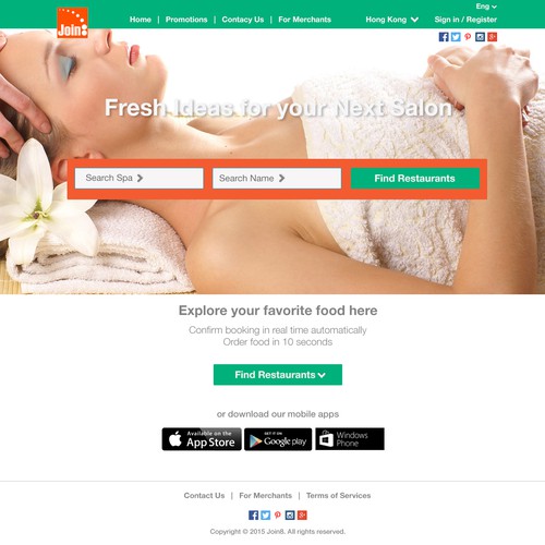 Website Re Design for Join