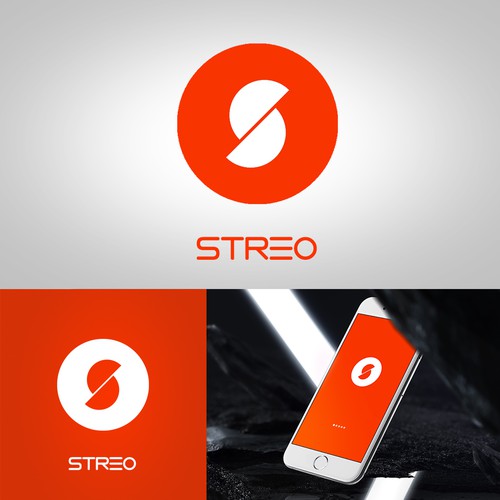 amazing logo for a music streaming app