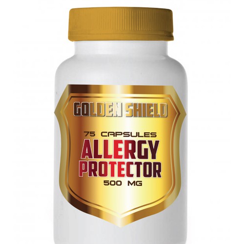 product label for Golden Shield