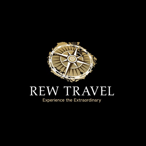 Logo design for sophisticated travel agency