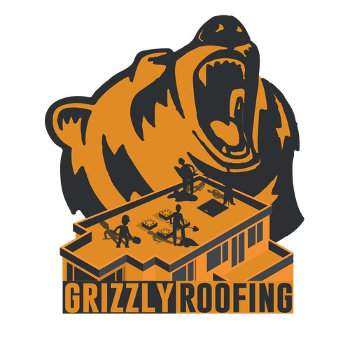 Propuesta de logo para Grizzly Roofing