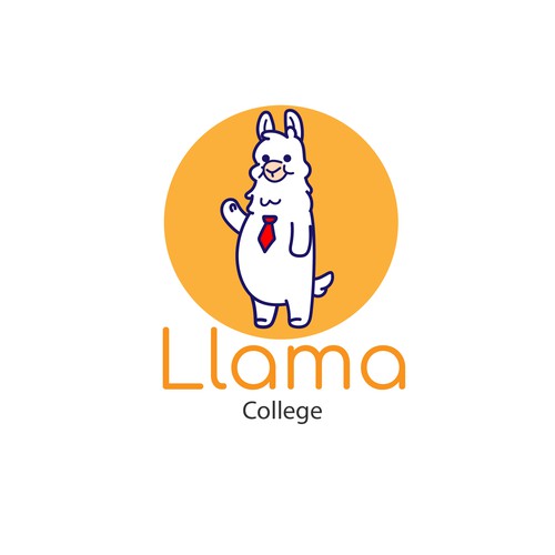 Llama logo design