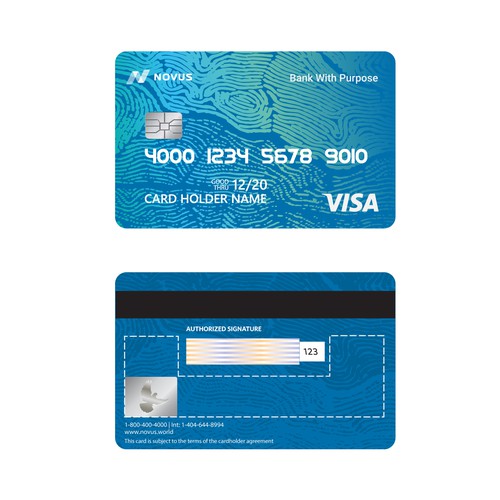 credit card design