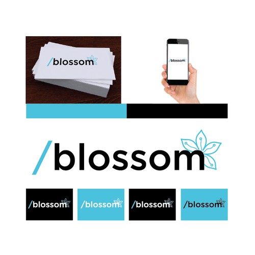 Logo design for /blossom