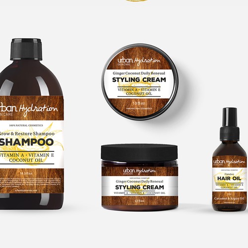 Packing natural cosmetics Urban Hydration