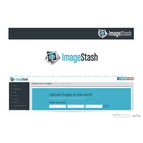 Logo for image hosting service