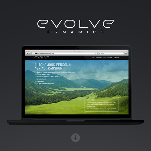 Evolve Dynamics Website Redesign