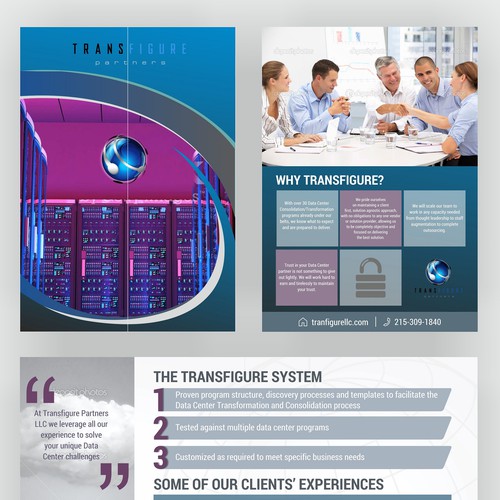 Brochure for a Tech Company