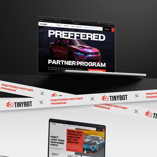 Tinybot landingpage
