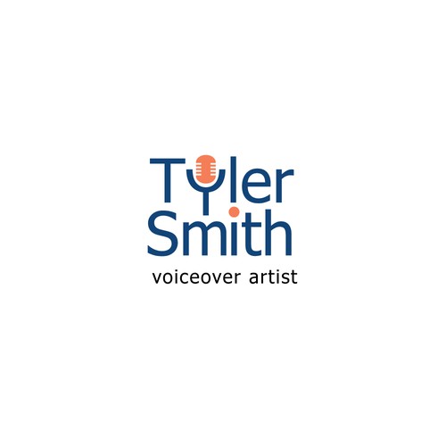 Voiceover artist personal logo