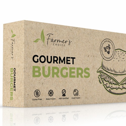 Design a Burger Box for our food service business