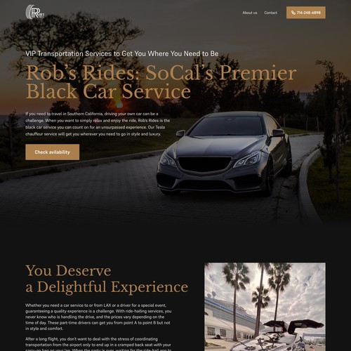 Rob’s Rides: SoCal’s Premier Black Car Service