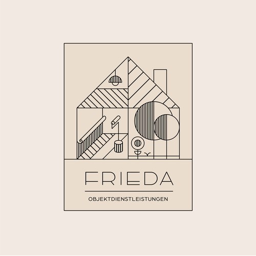 FRIEDA · Logo & Business Card