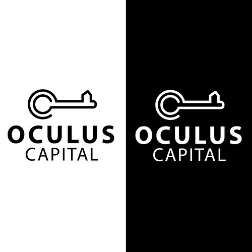 Minimal monochrome logo concept for a real estate venture capital firm