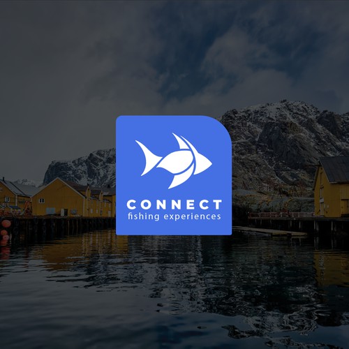 Logo pour une chaine tv de pêche