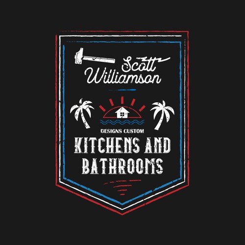 Vintage logo for a builder