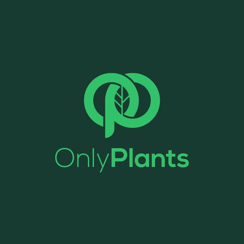 Logo design for OnlyPlants
